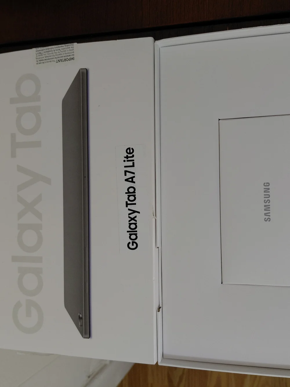 Samsung Galaxy Tab A7 Lite Tablet in Black